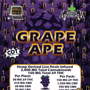 Grape Ape Baked Byte Gummy