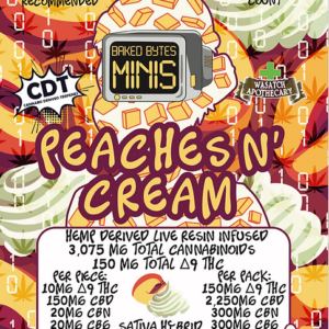 Peaches N’ Cream Baked Bytes Minis