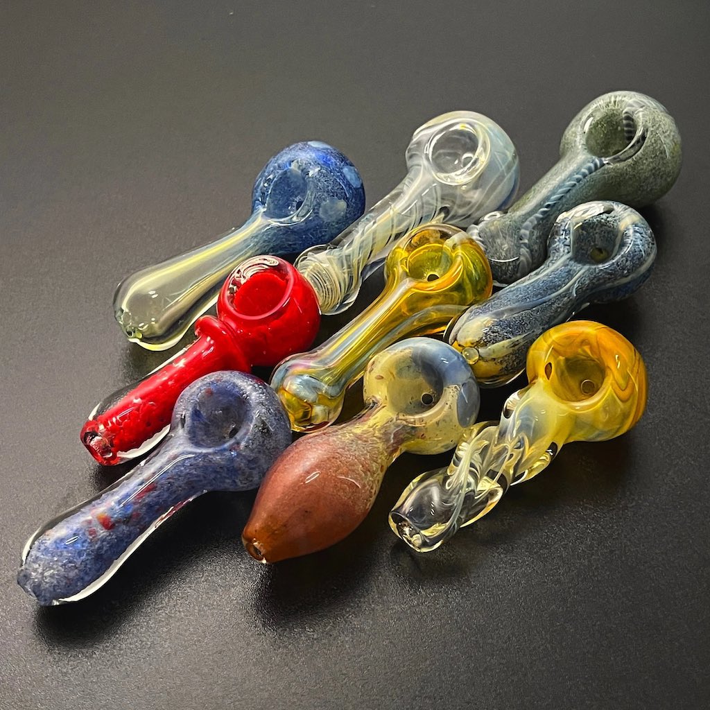 The Smoke House Utah maintains an updated supply of original glass pipes for all sizes and shapes